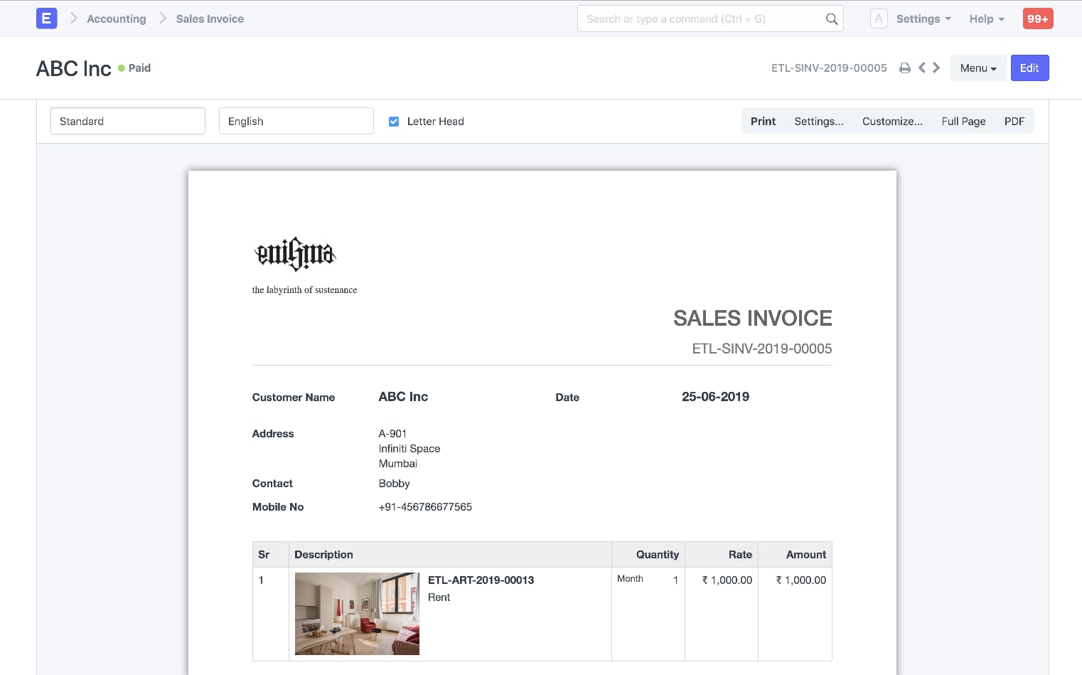 Sales